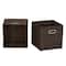 6 Pack Household Essentials 11" Fabric Storage Bins